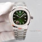 Swiss Patek Philippe Nautilus 5711 Green Dial Stainless Steel Replica Watch 40mm